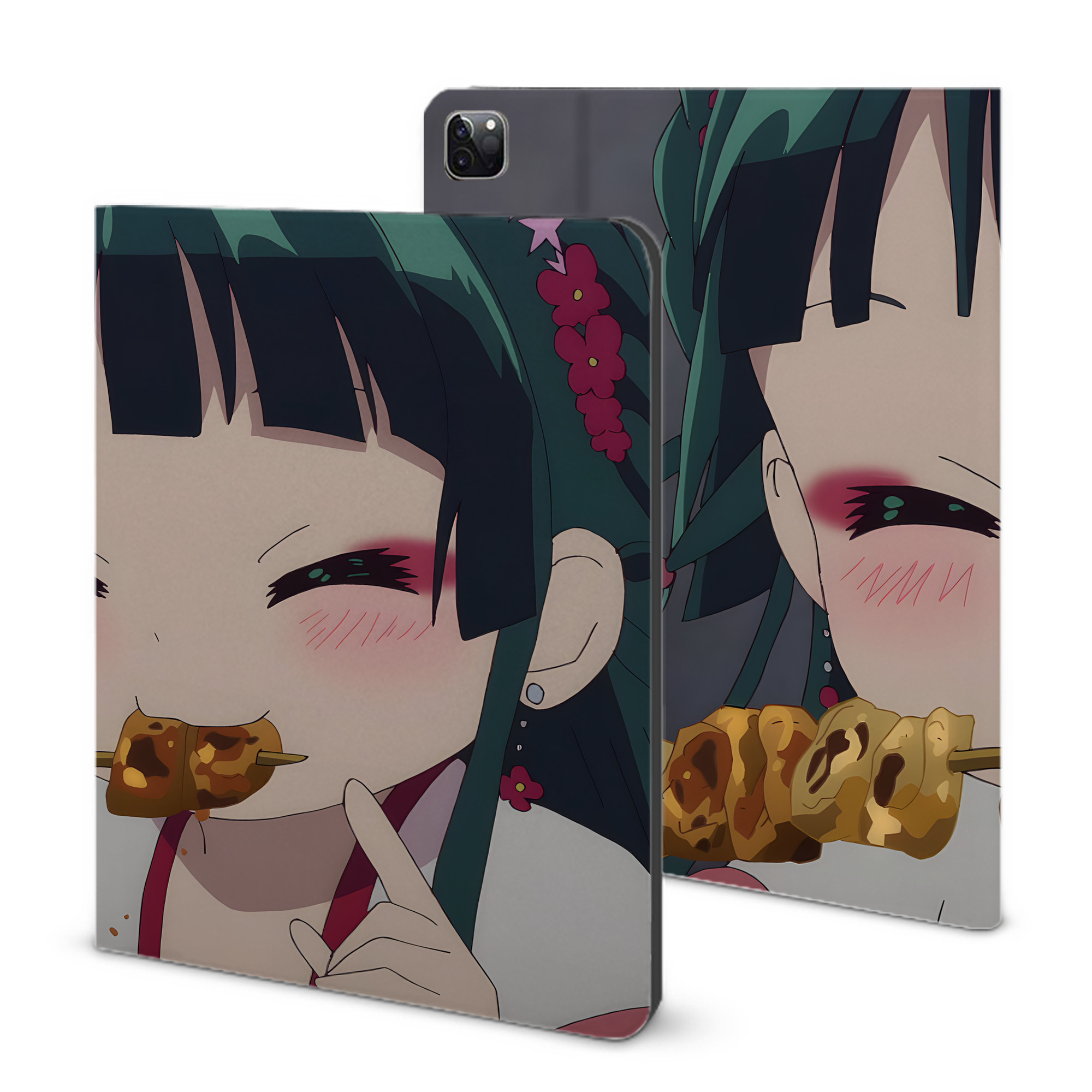 （画像用） 薬屋のひとりごと The Apothecary Diaries IPad ケース ブック型 PUレザー TPU 耐衝撃 軽量 薄型 ペン収納なし 全面保護 IPad 各モデル対応